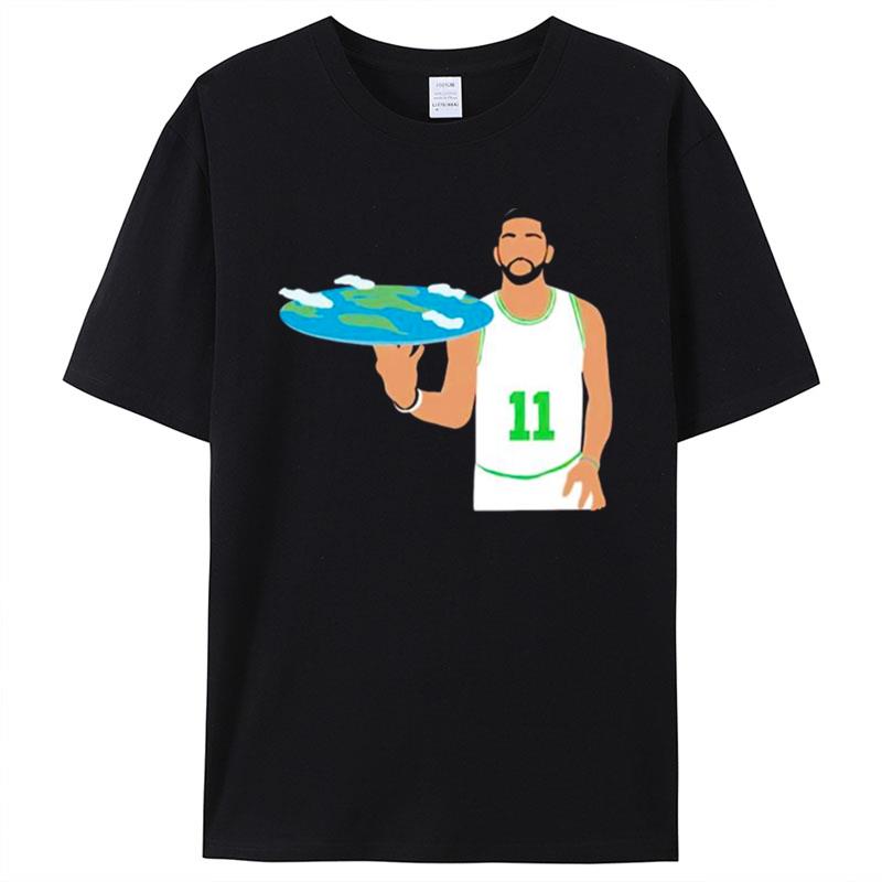 Kyrie Irving Flat Earth Celtics Shirts