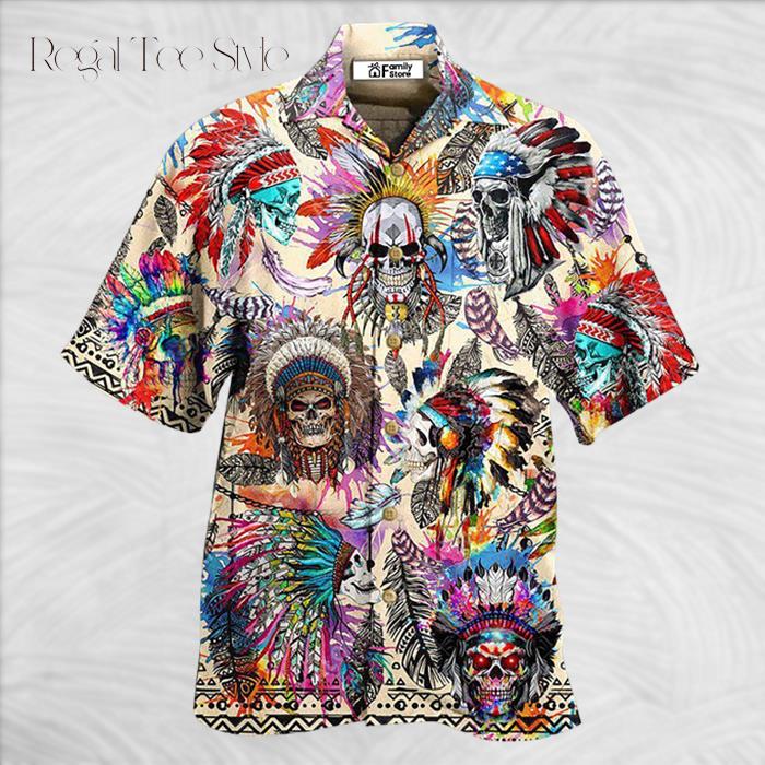 Native American Culture Revering Cool Hawaiian Shirt