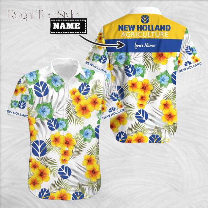 New Holland CustomizedFor Summer Hawaiian Shirt