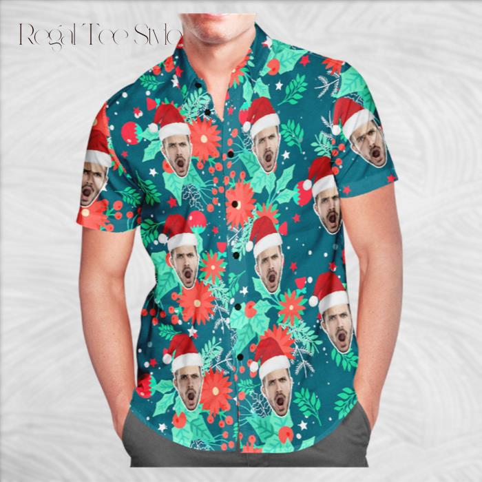 Personalized Christmas Merry Xmas Is Coming Here Hawaiian Shirt