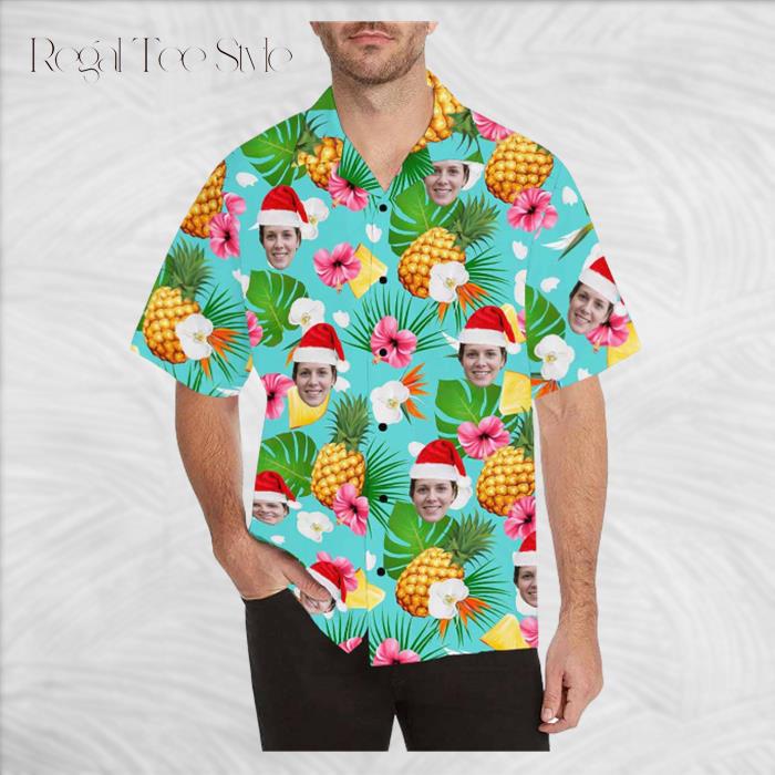 Pineapple Flower Unisex & Teenage Tropical hirt Hawaiian Shirt