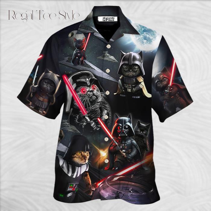 Star Wars Cat Darth Vader Hawaiian Shirt