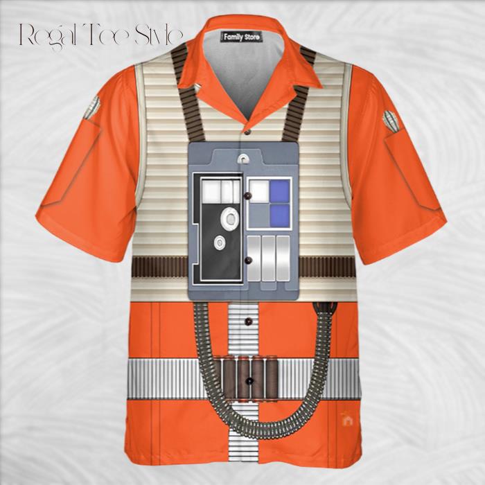 Star Wars Flight Suit Costume Hawaiian Shirt
