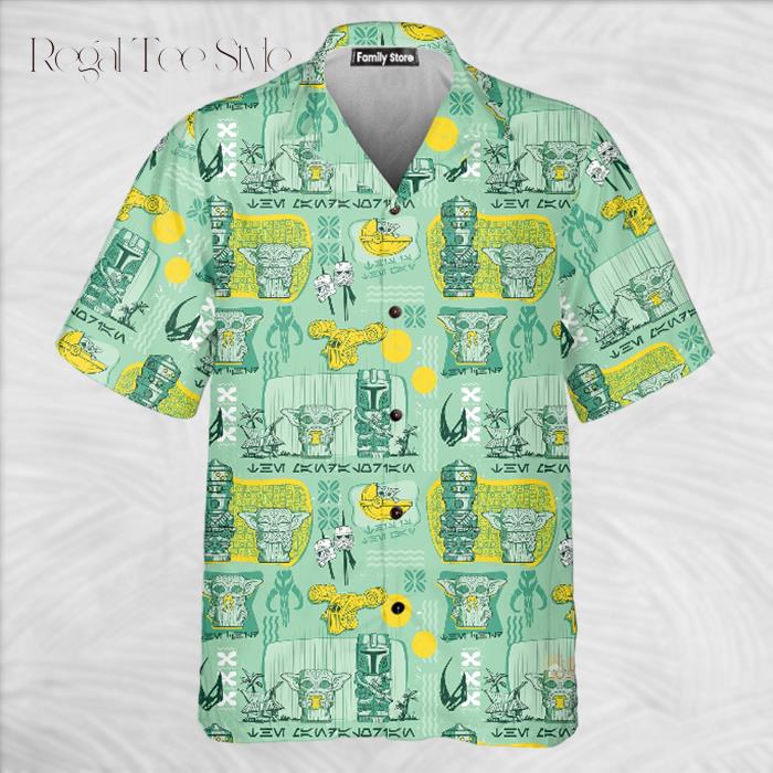 Star Wars Tiki Tropical Hawaiian Shirt