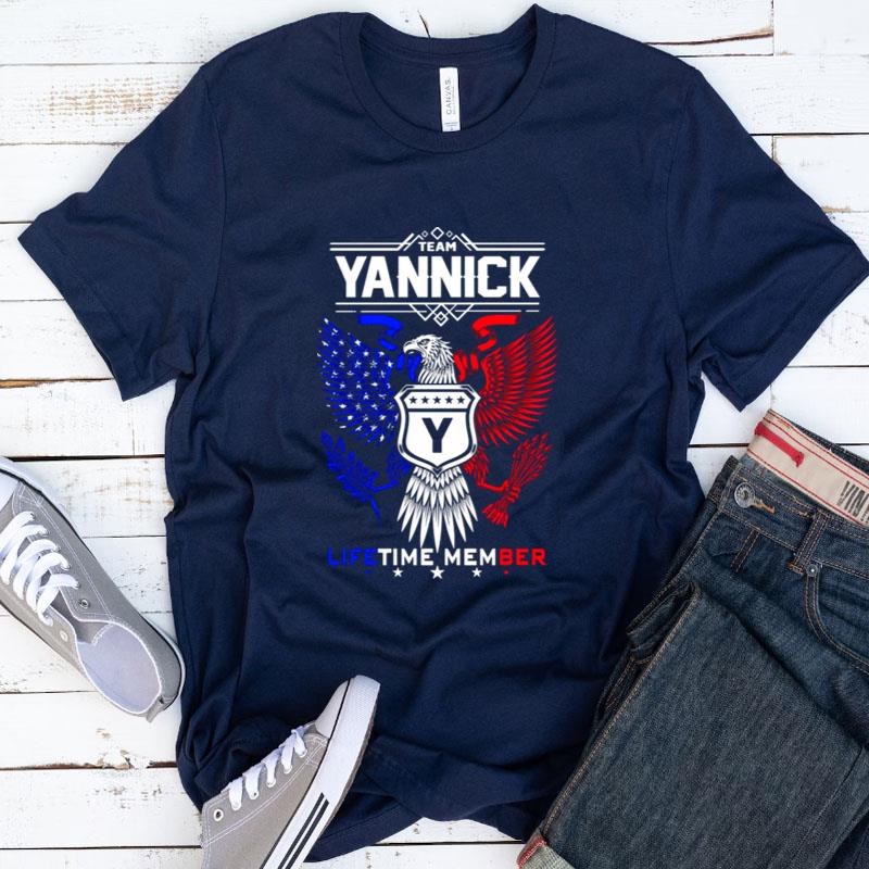 Team Yannick Eagle Lifetime Member Shirts