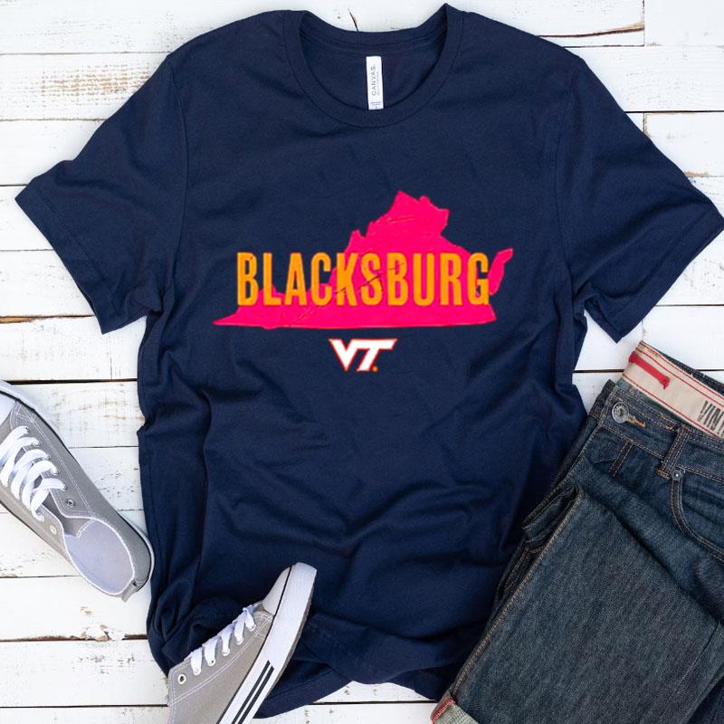 Virginia Tech Hokies Hometown Blacksburg Shirts