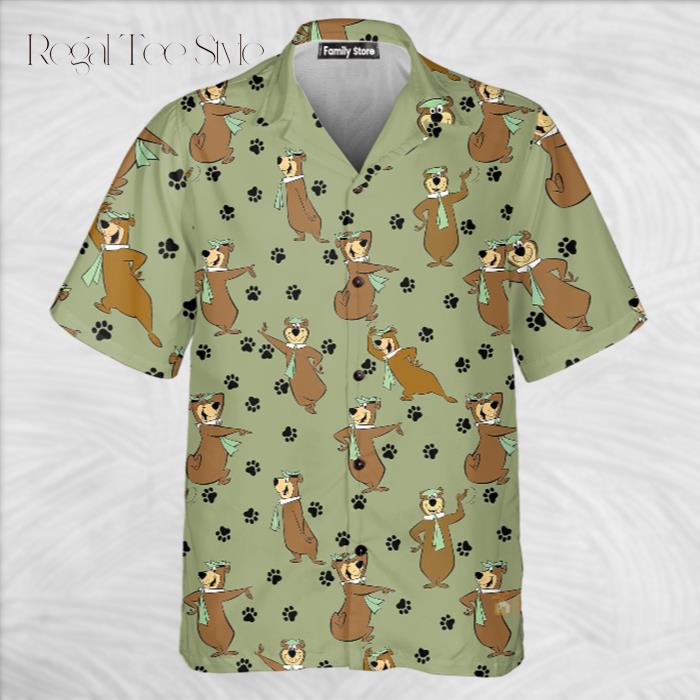 Yogi Bear Show Hawaiian Shirt